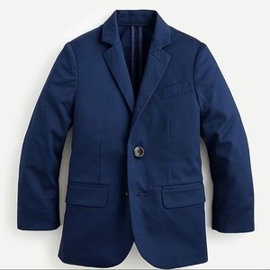 Size 10 Boys Ludlow Suit Jacket in Deep Blue